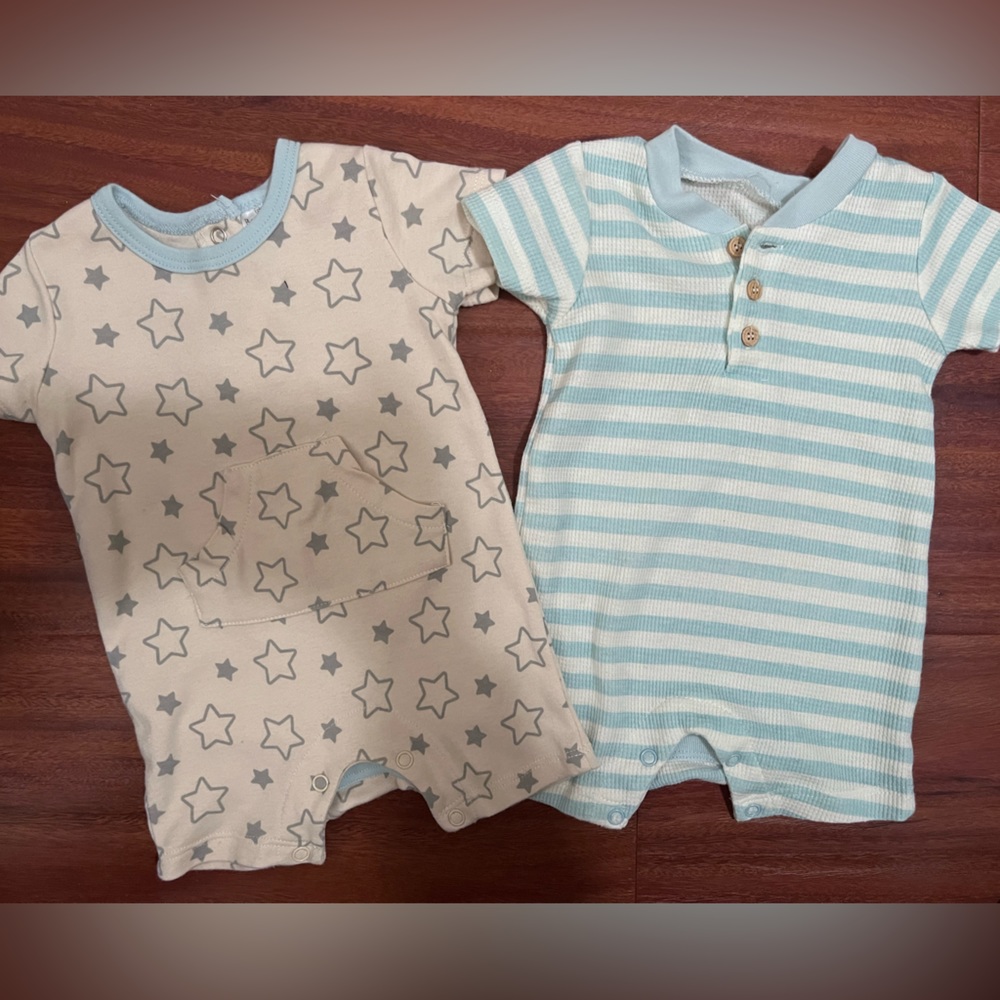 0-3 month rompers